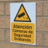 A5 External CCTV Warning Sign (Spanish Language)
