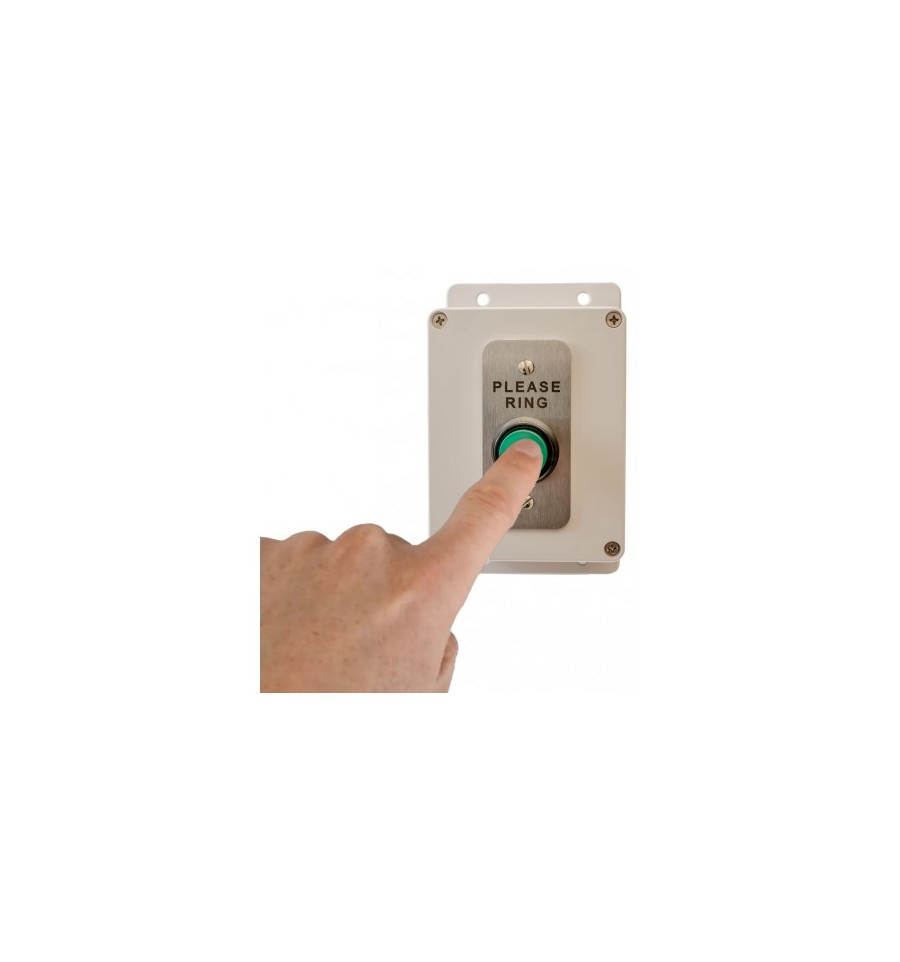 Ring Button Bell Wireless Commercial Doorbell Kit|Protect-800|Please Ring Button|