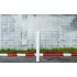 White 100P Removable Parking & Security Post