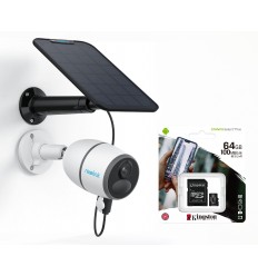 Reolink Go Battery 4G CCTV Camera with Solar Panel & 64 GB SD Card