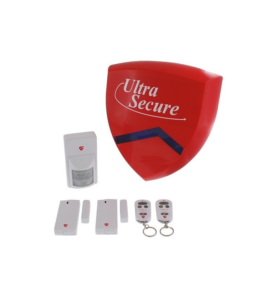 Battery Powered Smart BC Alarm Siren & Flashing Strobe Alarm