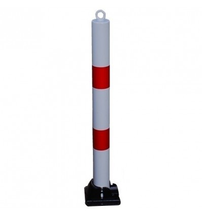 900RW-76 Medium Sized Fold Down Parking Post & Chain 900RW-76 Medium Sized Fold Down Parking Post & Chain