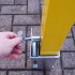 Locking device for the 100P Removable Security Post & Locking Tool.