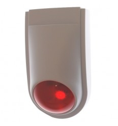 Dummy Siren with Flashing LED (compact size).