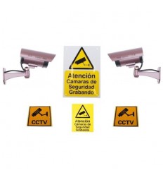 DC2 Dummy Camera & Sign Package (Spanish)
