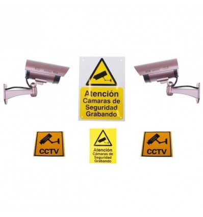 DC2 Dummy Camera & Sign Package (Spanish)