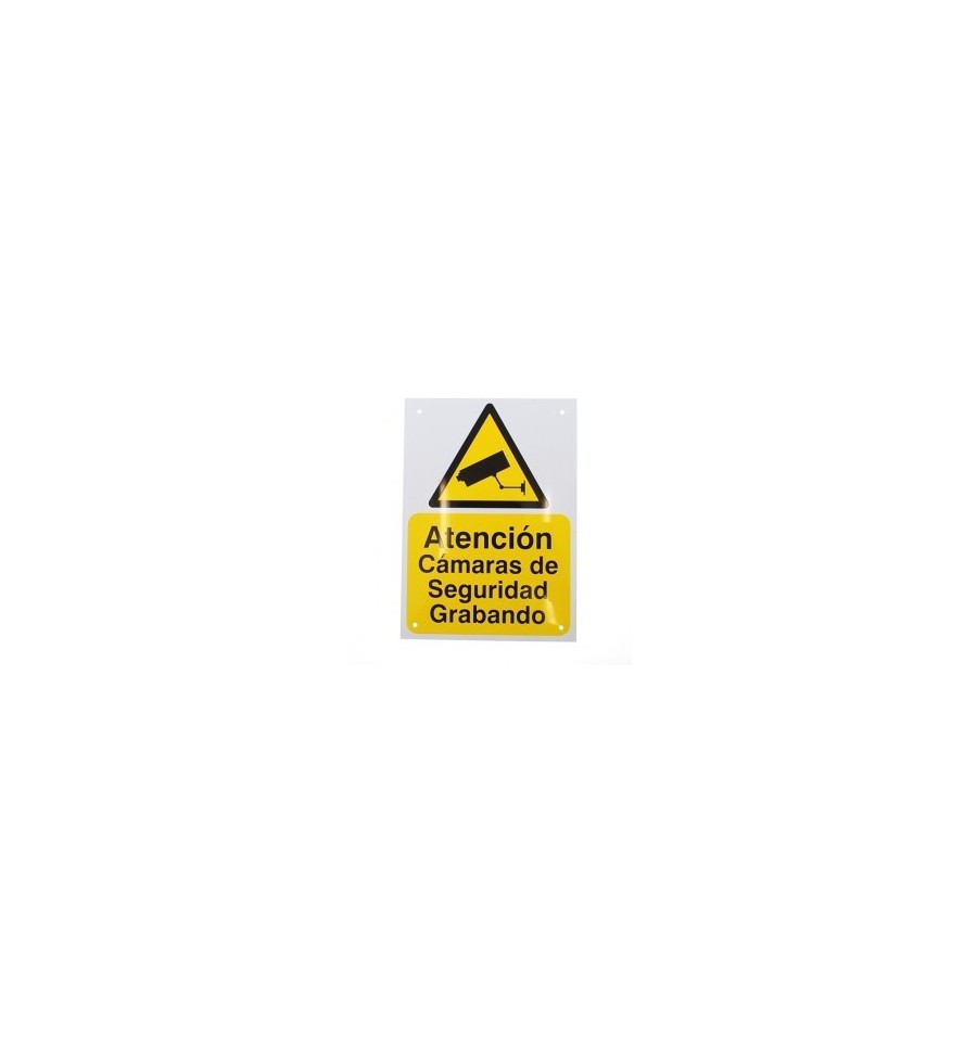 Dummy Camera Sign Package Spanish Holiday Security Pack Spanish Language External Cctv Sign