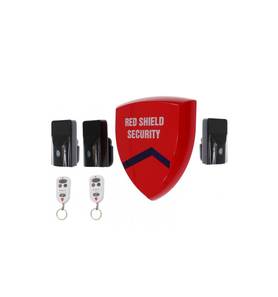 External Wireless AlarmBatterySmart Siren Alarm3 x PIR'sOutdoor