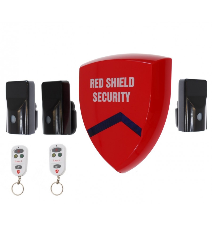 External Wireless AlarmBatterySmart Siren Alarm3 x PIR'sOutdoor