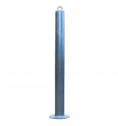 Galvanised 76 mm Diameter Bolt Down Steel Bollard & Eyelet (001-2570)