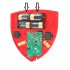 Battery Powered Wireless Siren, for the Delux GSM Wireless Smart Alarm System (battery location).