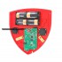 Battery Powered Wireless Siren, for the Delux GSM Wireless Smart Alarm System (learn button)
