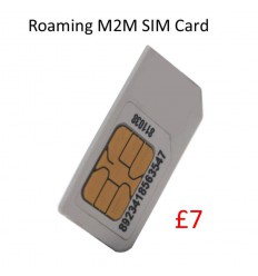 Roaming M2M Sim Card (£7 Credit)