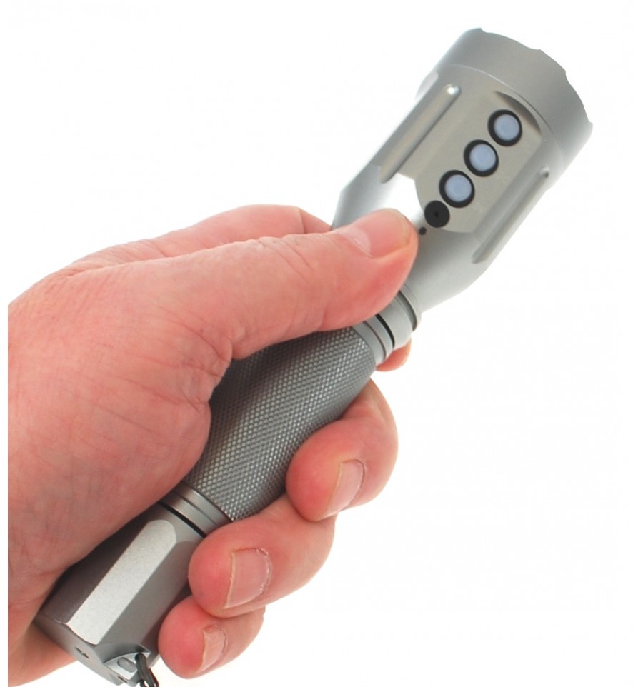 Video LED TorchRechargeable BatteriesLaser Beam TorchFlashlight