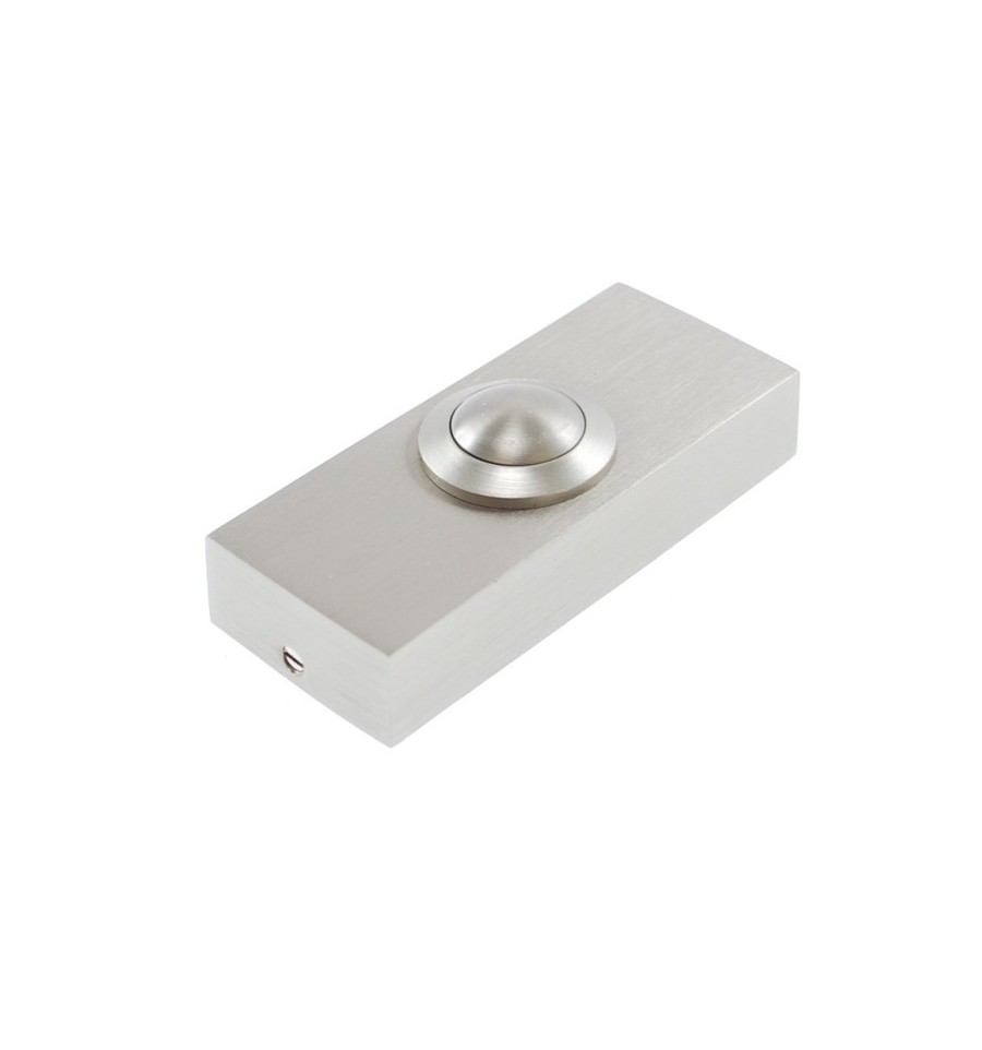 Wired Doorbell Unitec Surface-Mounted Door Bell Push Button - Stainless ...