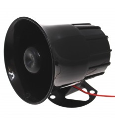 Wired Siren (118 Decibel) for use with many Alarm Systems.