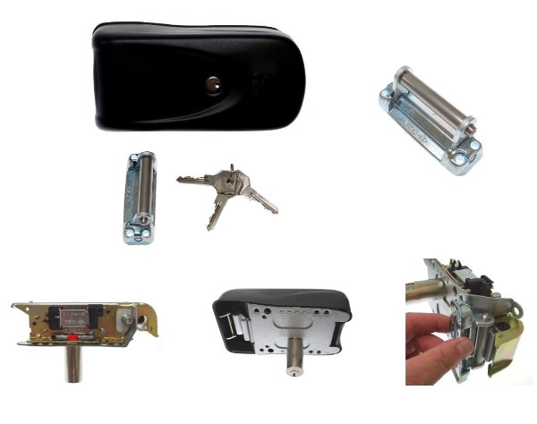 Electro-Mechanical Gate Lock