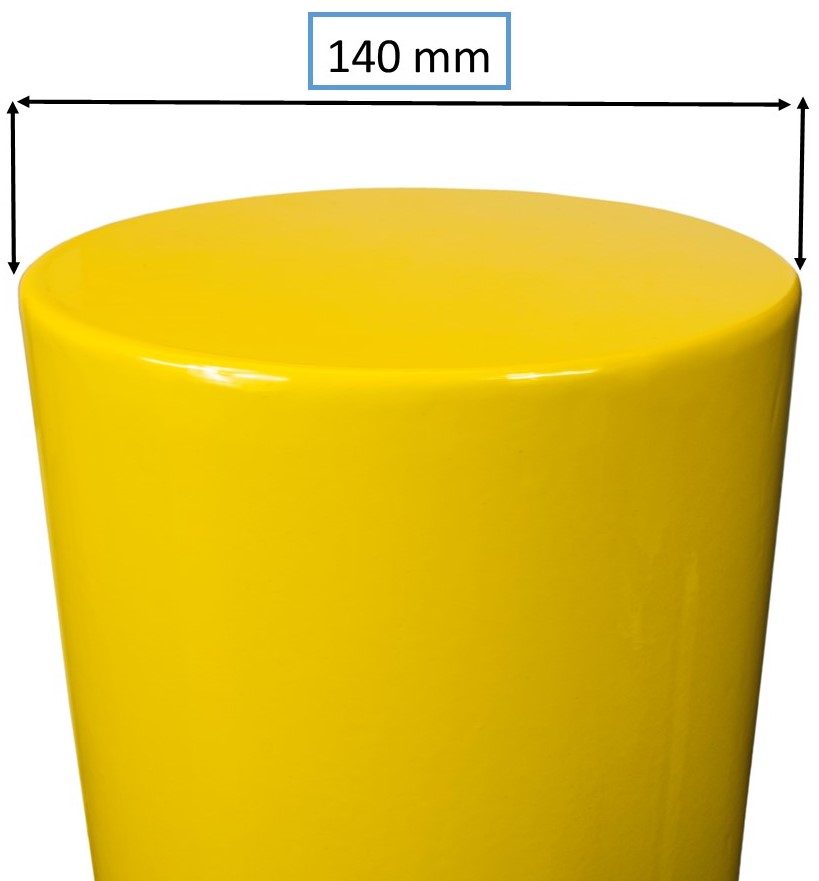 Large Yellow Bollard