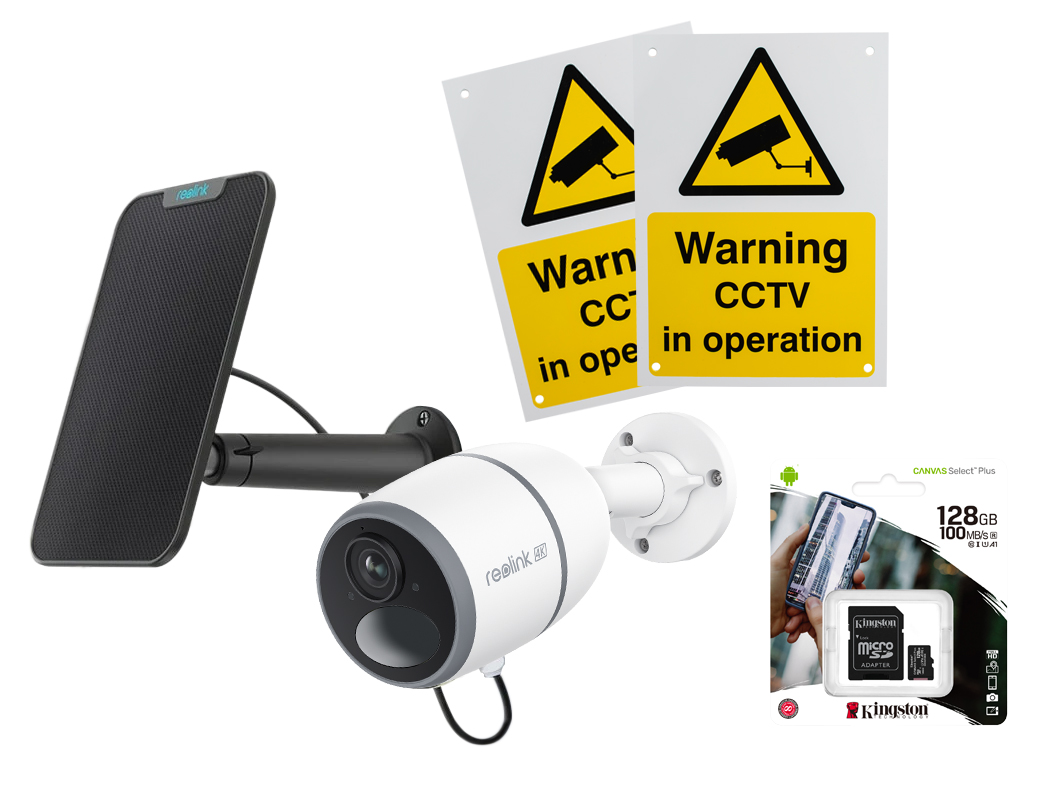 4G Battery & Solar Camera Kit