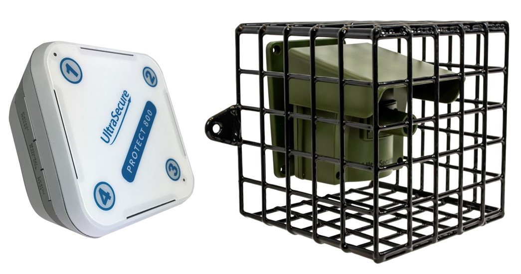 Protect 800 with a Protective Wire Cage