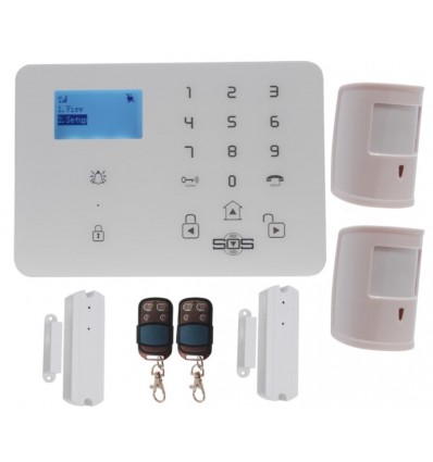 4G Wireless Burglar Alarm