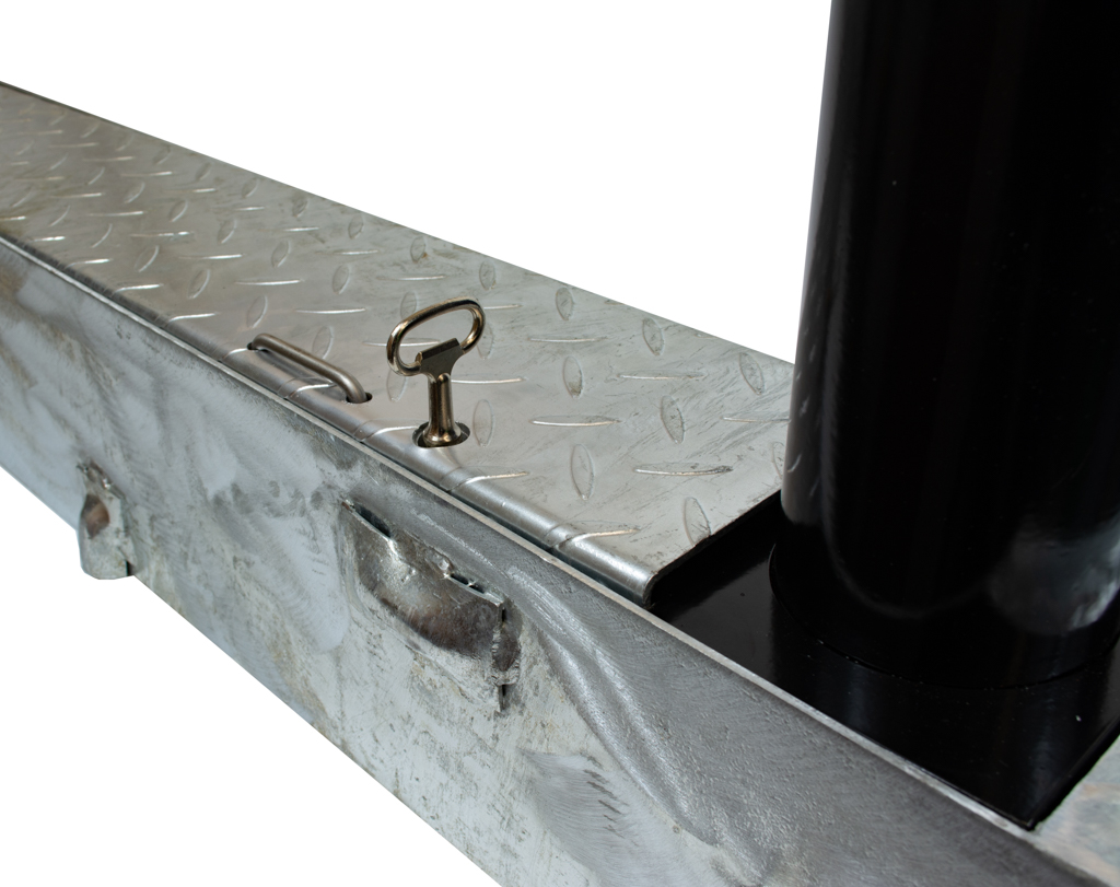 Locking Key on the Foldaway Bollard Post