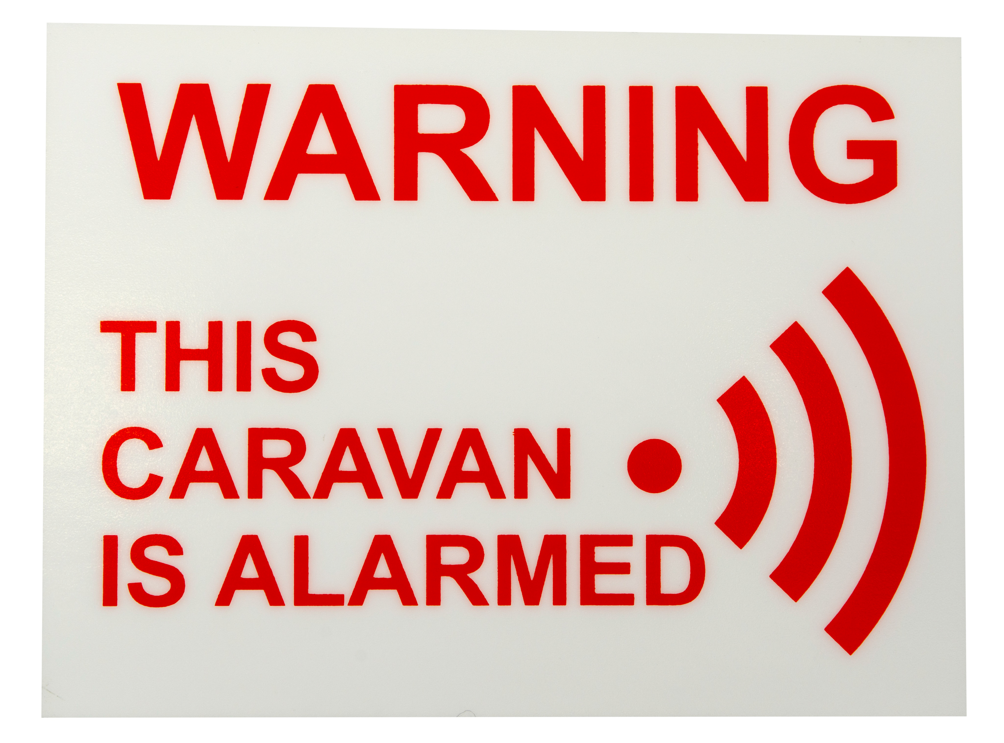 Caravan Sticker