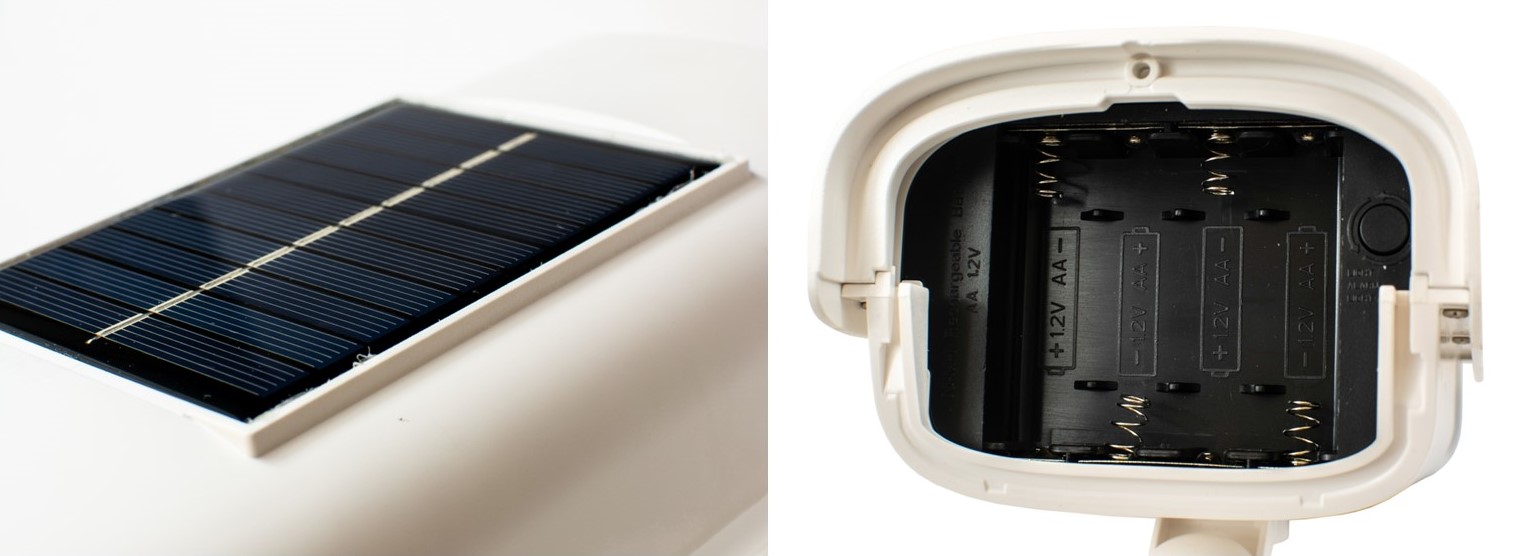 Battery Location & Solar Panel