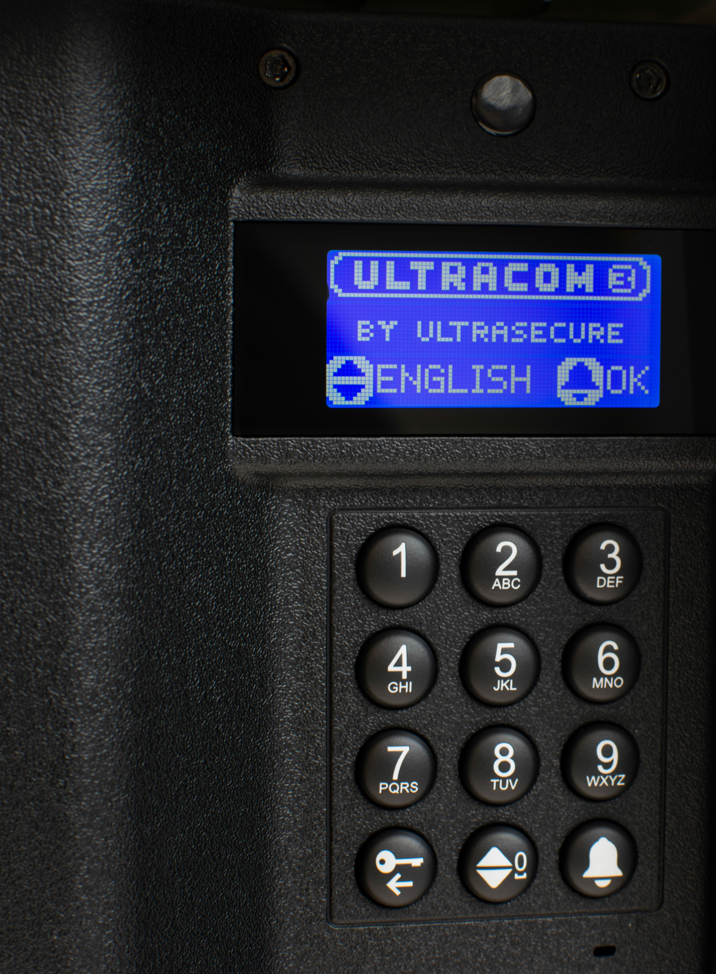 UltraCOM3 Black Caller Keypad